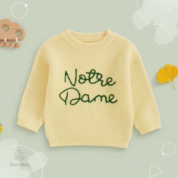 Pull d'automne pour enfants, agréable à porter