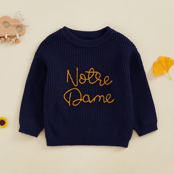 Pull en maille pour enfants, style unique et chaleureux