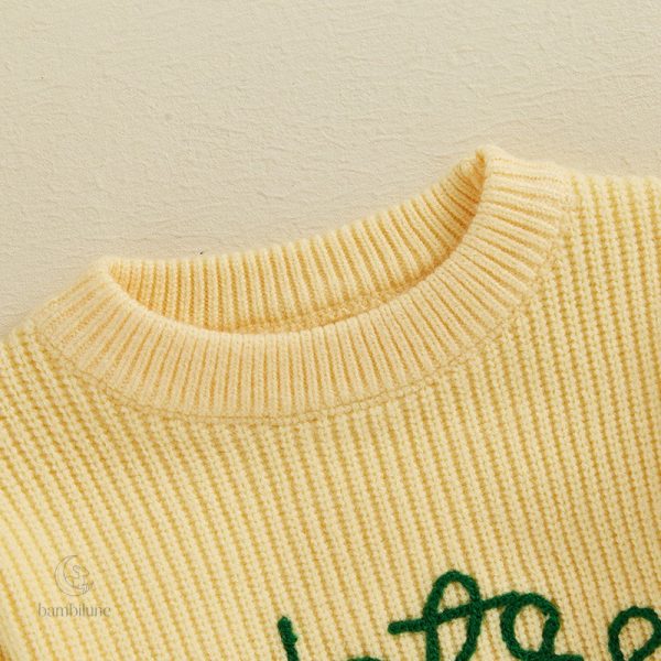 Confortable pull d'hiver pour enfants, design amusant