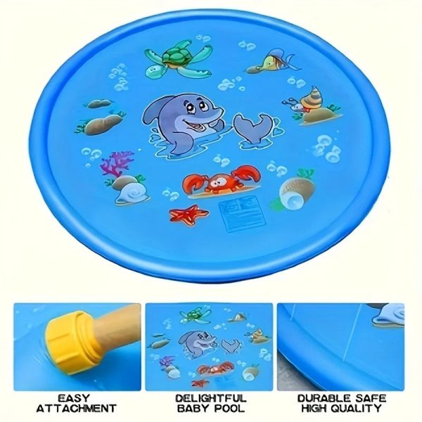 Fontaine de jardin pour jeux aquatiques estivaux