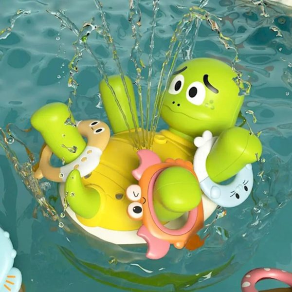 Fontaine Tortue – Jouet de bain amusant pour éclaboussures