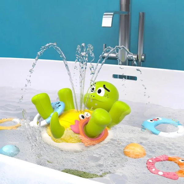Jouet de bain Fontaine Tortue, ambiance ludique garantie