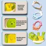 Amusement aquatique avec la Tortue Fontaine pour le bain