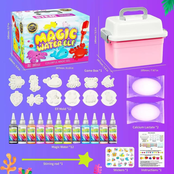 Kit créatif WaterMagic™ pour des formes et animaux ludiques