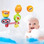 Baignoire éclaboussante avec roue tournante