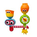 Jouets aquatiques colorés pour le bain des enfants