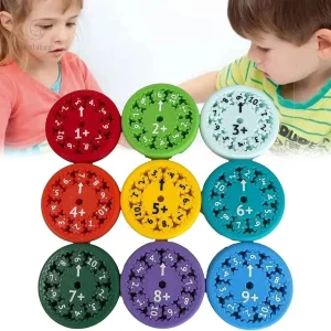 Whiz Spinner – Jouet éducatif pour compter et calculer