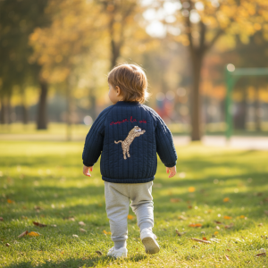 Veste matelassée pour enfants WildCharm, chaude et unique