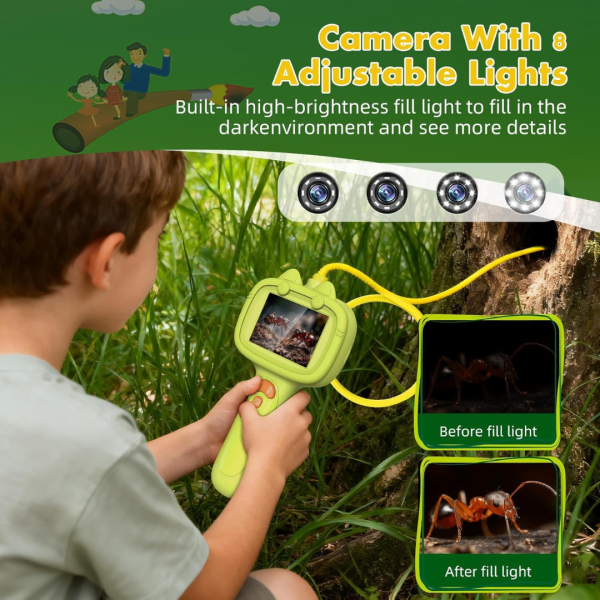 Endoscope interactif pour découvrir le monde
