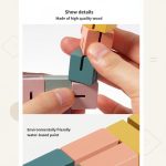Jeu de puzzle 3D en bois, parfait pour l'apprentissage précoce