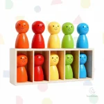 Jeu de couleurs Montessori – WoodenMatch pour enfants