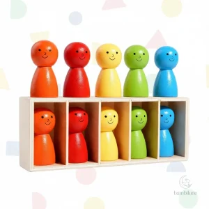 Jeu de couleurs Montessori – WoodenMatch pour enfants