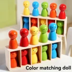 Apprentissage coloré avec WoodenMatch pour les tout-petits