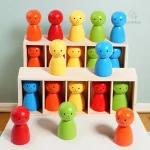 Jeu Montessori pour explorer les couleurs