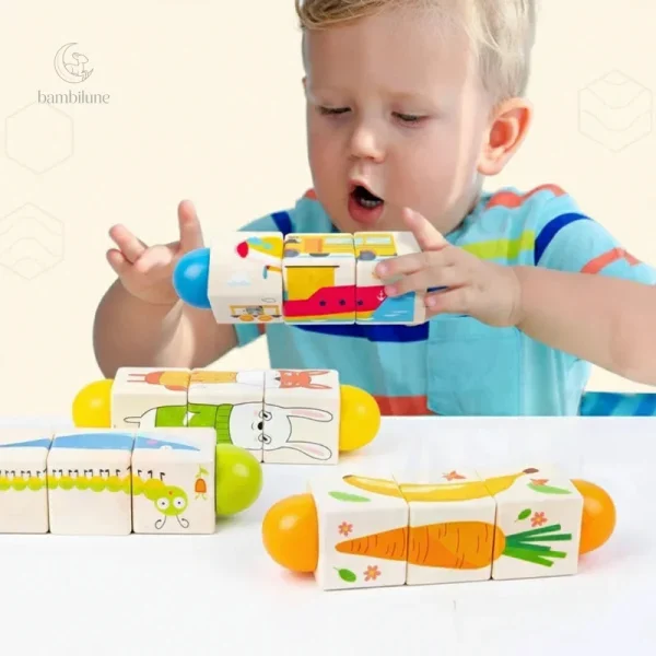 Puzzle interactif pour le développement précoce