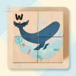 Jouet en bois créatif pour les enfants de 1 à 2 ans