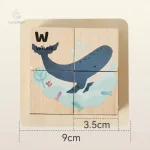 Jouet en bois 6 en 1 pour éveiller la curiosité des enfants