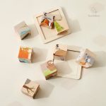 Jouet Montessori en bois pour stimuler l'imagination