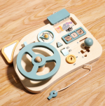 Expérience de jeu interactive avec le volant Montessori