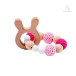 Anneau de dentition en bois Woods - Animaux