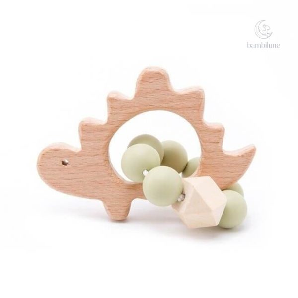 Anneau pour bébé en bois - Thème Animaux