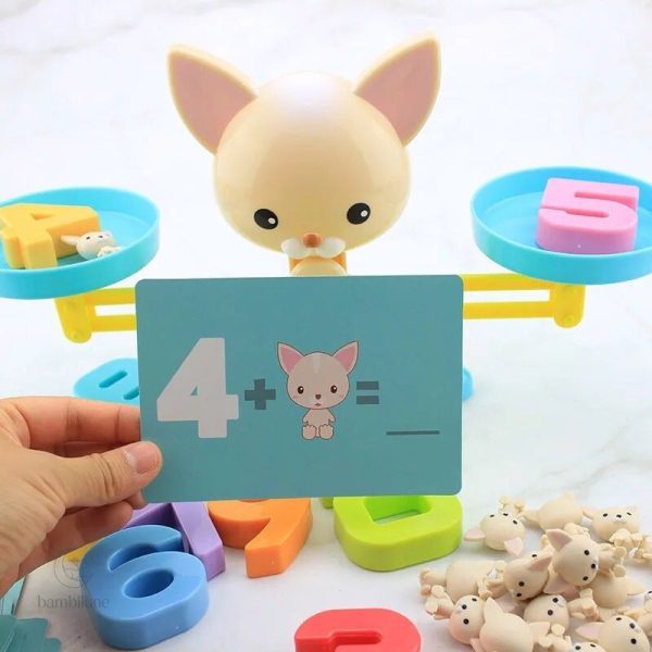 Apprendre à compter avec le jeu Montessori pour petits