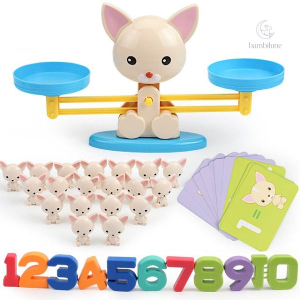 Jeu de mathématiques adapté aux tout-petits