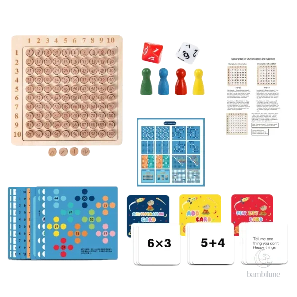 Jeu interactif pour développer les compétences mathématiques précoces