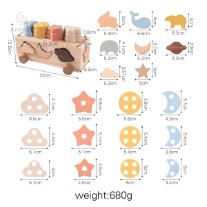Jouet de tri adapté aux tout-petits