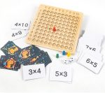 Jeu interactif pour maîtriser les tables de multiplication