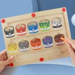 Tableau de tri magnétique Woods pour enfants de 2 à 3 ans