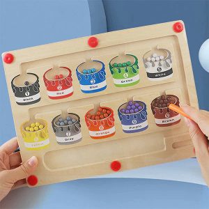 Tableau de tri magnétique Woods pour enfants de 2 à 3 ans