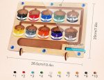 Jeu de tri amusant avec aimants pour les tout-petits