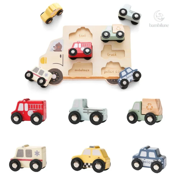 Puzzle en bois pour voitures – Woods Aventure