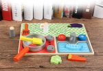 Jeu de cuisine adapté aux enfants de 3 à 4 ans