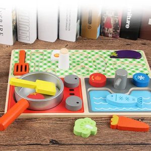 Jeu de cuisine adapté aux enfants de 3 à 4 ans