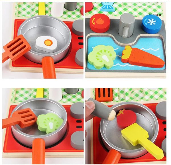 Accessoires de cuisine colorés pour jeunes chefs