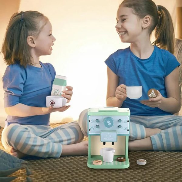 Jeu de rôle cuisine en bois pour jeunes enfants