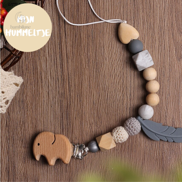 Woods - Collier de sucette, style moderne en bois