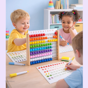 Abacus coloré pour développer les compétences numériques