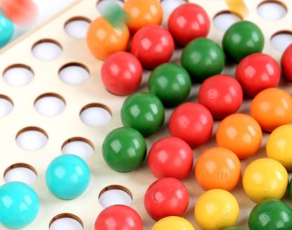 Perles à assembler pour développer la motricité