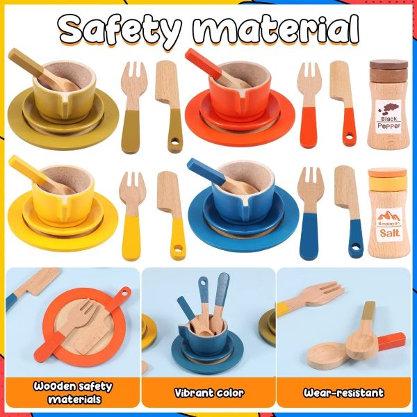 Set de jeu de cuisine adapté aux enfants de 3 à 4 ans