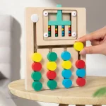 Jeu en bois pour enfants, idéal pour l'éveil et la créativité