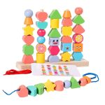 Jeu de construction en bois pour stimuler l'imagination des jeunes