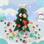 Décorez votre propre arbre - Jouet éducatif de Noël