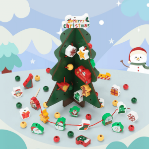 Décorez votre propre arbre - Jouet éducatif de Noël