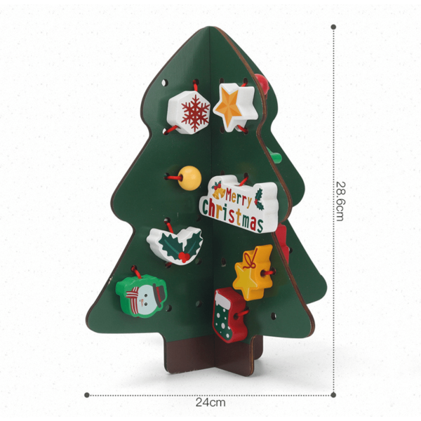 Jouet éducatif : créez votre arbre de Noël