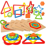Woods - Puzzle coloré pour stimuler les petits esprits