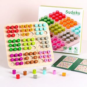 Jeu de plateau Sudoku 3D pour enfants de 4 à 5 ans