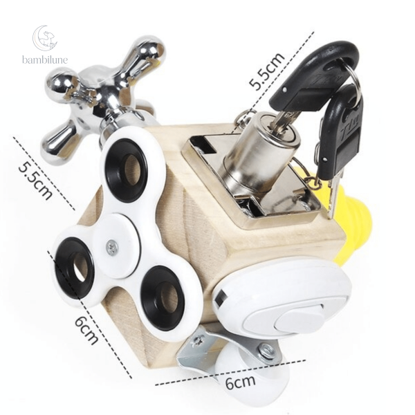 Cube sensoriel pour une expérience tactile enrichissante